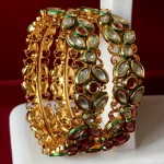 INDIAN TRADITIONAL WEDDING WEAR KUNDAN BANGLES