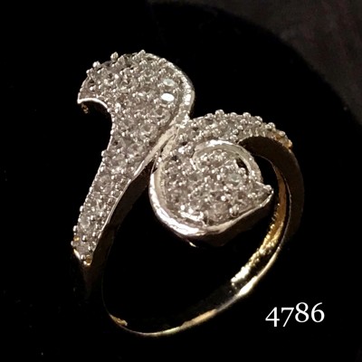 WESTERN STYLE WHITE AD RING