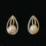 Pearl And AD pendant set