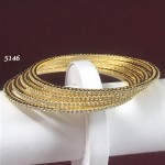 GOLDEN POLISH SLIM BANGLES IN TOP QUALITY AD STONES