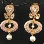 BEAUTIFUL MINT  INDO WESTERN DESIGNER EARRING