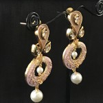 BEAUTIFUL MINT  INDO WESTERN DESIGNER EARRING