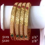 INDIAN TRADITIONAL DESIGNER GOLDEN BANGLES