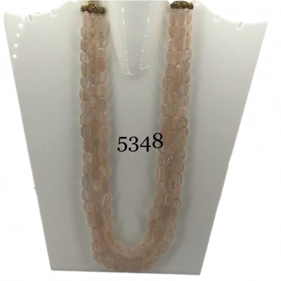 MORGONITE PEACH COLOR NATURAL MANIA STONE MALA