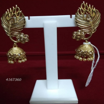 GOLDEN PEACOCK STYLE FASHION EARRING GOLDEN PEACOCK STYLE FASHION EARRING