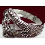 Designer Silver Polish Bracelet For Casual Wear and Party Wear