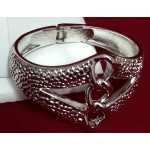Designer Silver Polish Bracelet For Casual Wear and Party Wear